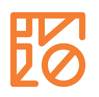 Restricted zone enforcement icon