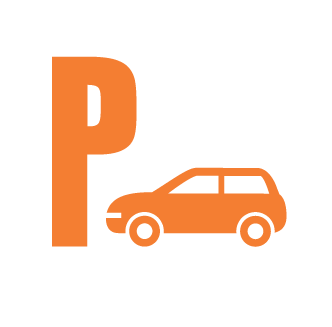 Visitor vehicle and parking bay management icon