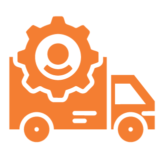 Vehicle and delivery management icon