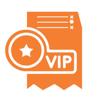 VIP and blacklist verification icon