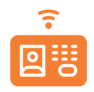 Smart intercom integration icon